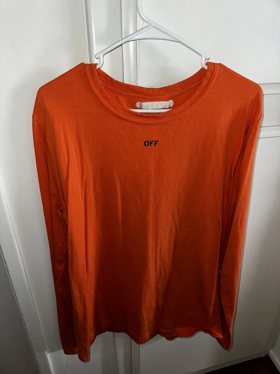 OFF-WHITE VLONE ORANGE SIZE LARGE AUTHENTIC RARE | eBay