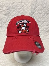 No Days Off Bear Red Dad Hat Embroidery Logo Baseball Cap House Of Commons