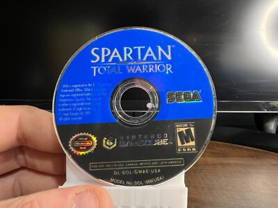 Spartan Total Warrior Nintendo Gamecube Disk Only Authentic