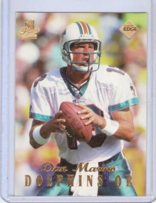 1998 Collector's Edge First Place #136 Dan Marino - Miami Dolphins
