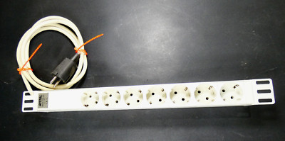 Rittal | DK 7240.210 | Socket strip | Max. 3600W / 16A | 7 sockets