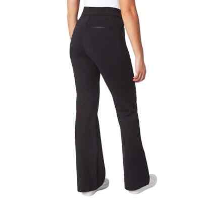 Modern Ambition High Rise Flare Ponte Black Pants Women's