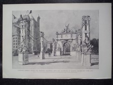 Triumphal Arch Admiral George Dewey New York Harper's Weekly 1899