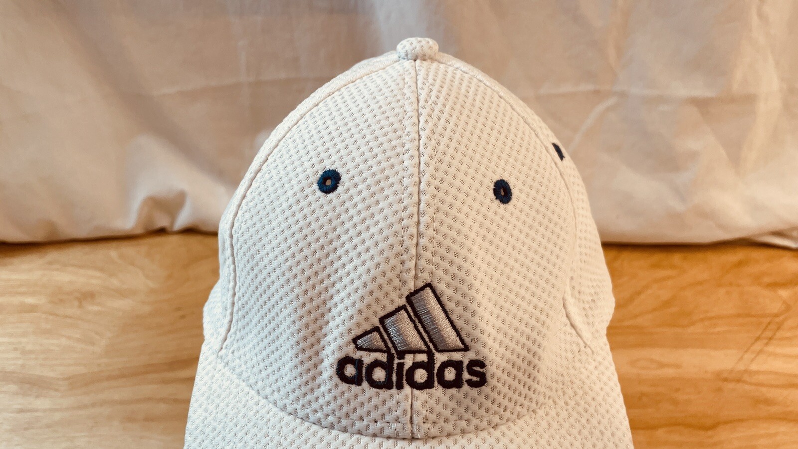 Adidas Strapback Hat White Adjustable Embroidered… - image 3