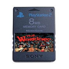 The Warriors PS2 Official Memory Card Unlocked 100 Completed Saves