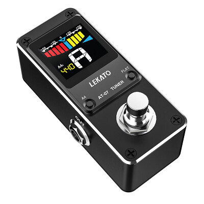 ギター Effects Bakery Compressor LEKATO AT-07 LEKATO AT-07 Single Tuner Pitch Guitar Effect Pedal