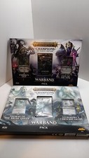 Genuine Warhammer Age of Sigmar Champions Warband Series 1 & 2 TCG 2-Pack Bundle