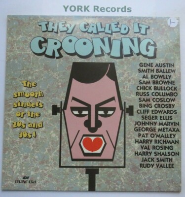 THEY CALLED IT CROONING - Various - Ex Con LP Record ASV Living Era AJA 5026