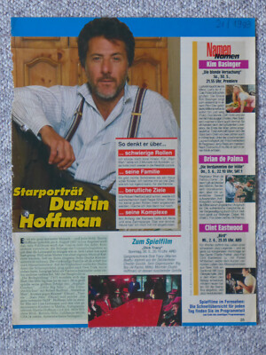 TV Star-Porträt ''Dustin Hoffman'' (90er Jahre)