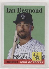 2019 Topps Archives 1958 Design Ian Desmond #42 0w8