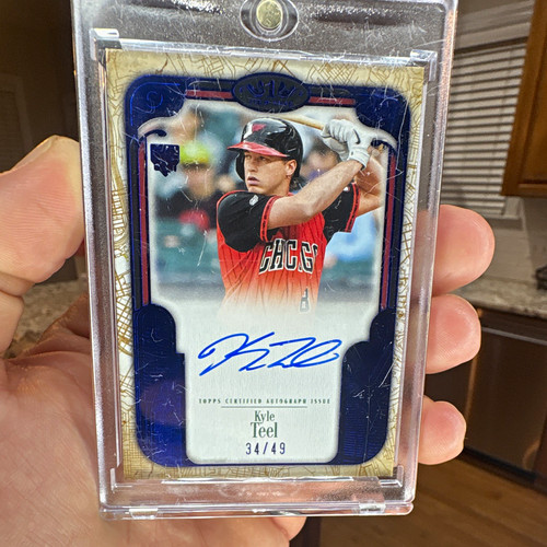 Kyle Teel #CCS-KT 2026 Topps Tier One City Connect Signature card