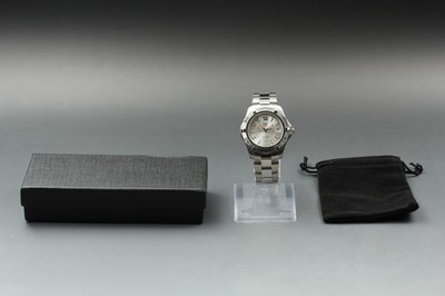 Tag Heuer Aquaracer WAF1112 Silver Dial Quartz Men's Watch Near MINT+ From JAPAN