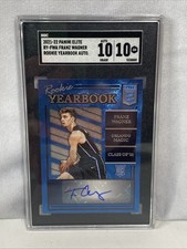 2021-22 Panini Elite Rookie Yearbook Franz Wagner RC Rookie SGC 10 w/ AUTO 10