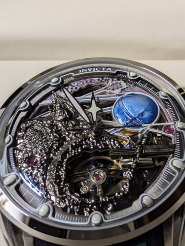 Invicta Celestial Naosia Auto Men's Watch w/ Skeleton Dial, 45mm 69528 FREE SHIP