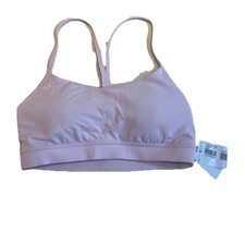 Lululemon Pink Flow Y Bra Nulu Light Support, A  C Cups