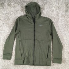 NOBULL Full Zip Hoodie Mens Size L Large Green