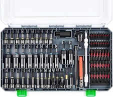 86 Pcs Impact Driver Socket Set Magnetic Nut Driver Set For Drill