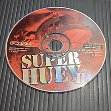 Super Huey III CD-ROM Game - 2000 Helicopter Simulator - Cosmi -Disc only