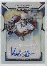 2019 Panini Prizm Draft Draft Picks Silver Prizm Auto Keelan Doss #191 Auto 2o9