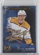 2021-22 Upper Deck The Cup Effervescence Tanner Jeannot #EF-TJ Auto h9a