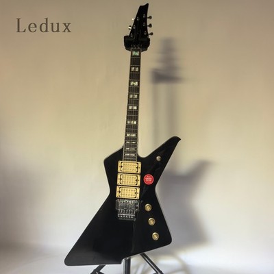 Destroyer II DT-555 Black Phil Collen Electric Guitar 3H Pickups FR Bridge fast