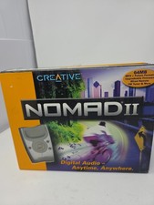 Creative Nomad ii MG complete with Box, Instr...