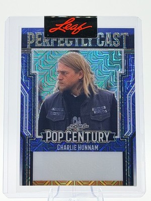 Charlie Hunnam 2023 Leaf Metal Pop Century Proof Promo 1/1 Sons of Anarchy