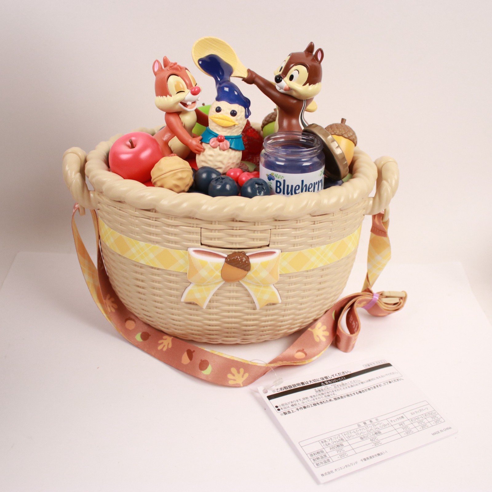 Tokyo Disney Resort Chip & Dale Popcorn Bucket 2025 Peanuts Donald Duck New