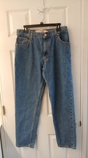 Vintage Levi Strauss 550 Relaxed Tapered Jeans - Size 12 Made in Mexico