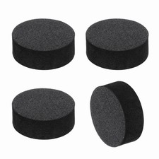 4 Pcs Single Sided Speaker Isolation Feet Pads, 25mmx10mm Foam Base Pad, Black