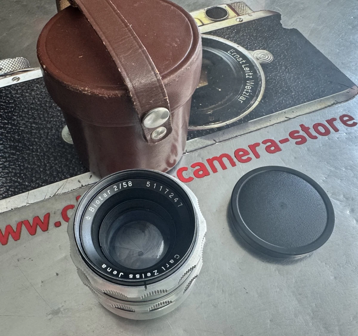 Objectif Carl Zeiss Jena Biotar 58mm F/2 - Monture M42 - Vintage