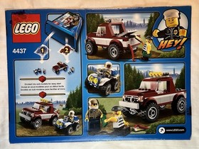LEGO City Police Pursuit 4437 w/Minifigures 100% Complete 2012 (used)