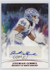 2022 Chronicles Draft Picks Origins Rookie Red 108/149 Jeremiah Gemmel Auto 1m22