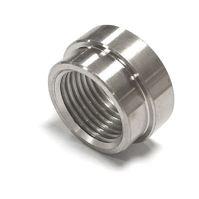 Stainless Thread Connector 1/8NPT Weldable Internal Thread 2 Size