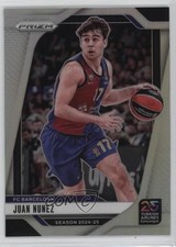 2024-25 Panini Prizm Turkish Airlines EuroLeague Silver Juan Nunez #189 0r1v