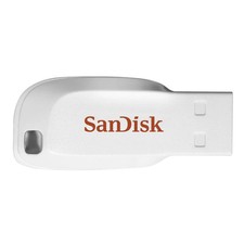 SanDisk Cruzer Blade 32GB USB 2.0 Flash Drive Memory Stick White