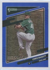 2021 Panini Donruss Holo Blue Chris Bassitt #111 0hr0