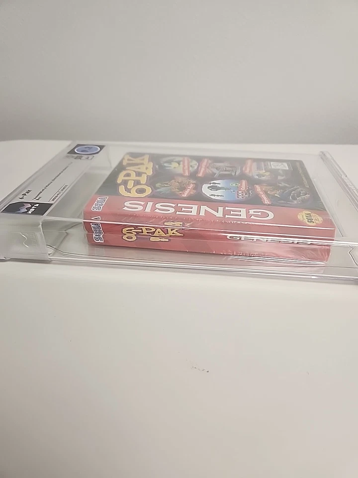 Genesis 6-Pak (Sega Genesis, 1995) New Graded 9.2 A+ Seal Wata - Image 3 of 3