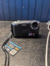 Fujifilm FinePix XP135 16.4MP Waterproof Shockproof Action Camera Black . READ