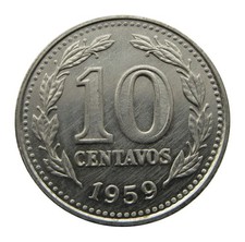 Nr 4697 Argentina Federal Republic 10 Centavos 1959, KM# 54 geraltttt83