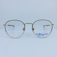 New VINTAGE Polo Ralph Lauren Polo Classic XXIV EYEGLASSES C. Gold 50-18mm Japan