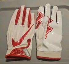 HOUSTON COUGARS NIKE SUPER BAD 4 4XL FOOTBALL GLOVES BRAND NEW NEVER USED!