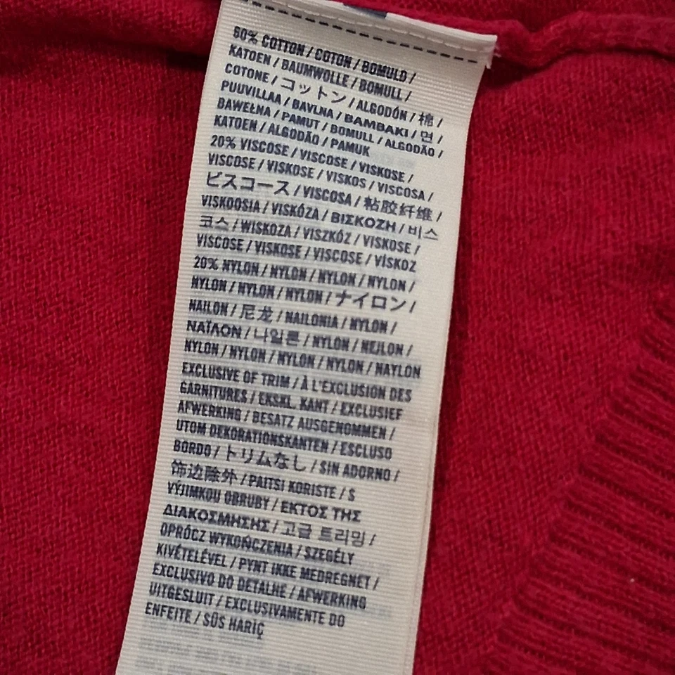 ABERCROMBIE KIDS Girls' Fuchsia Cardigan Sweater ~ Size Large With Pockets - Image 3 of 4