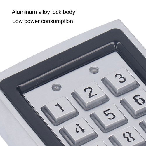 Door Access Control System 3A 36w Proximity Keypad Door Entry Access Control NEW - Afbeelding 7 van 12