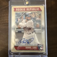 2019 Topps Big League #RRA-DL Dawel Lugo  Rookie Republic Autographs Very good