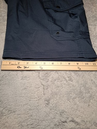 Denali Herren blau vorne flach Wandern Performance Stretch Shorts 34 #95705 - Bild 8 von 9