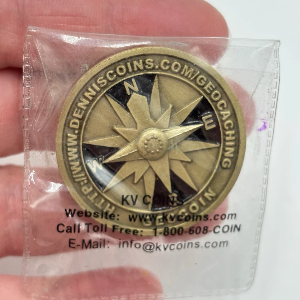 CONEJO CACHERS Geocoin #044 SimiRich - RTNLA Non-trackable VHTF - Image 3 of 4