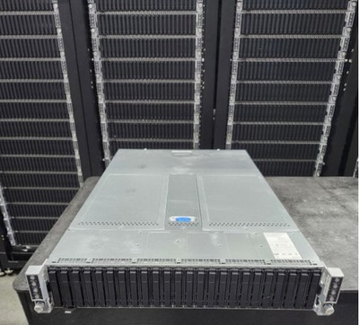 Intel 2U 4-Node 24SFF Cloud/HPC Server 8x Gold 5218 128-Core 2.3GHz 128GB RAM