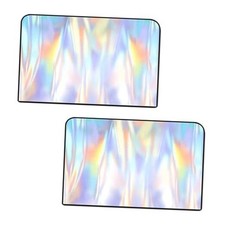 2PCS Car Side Window Sun Shade, UV Protection Car Windshield Window Cover, Rear