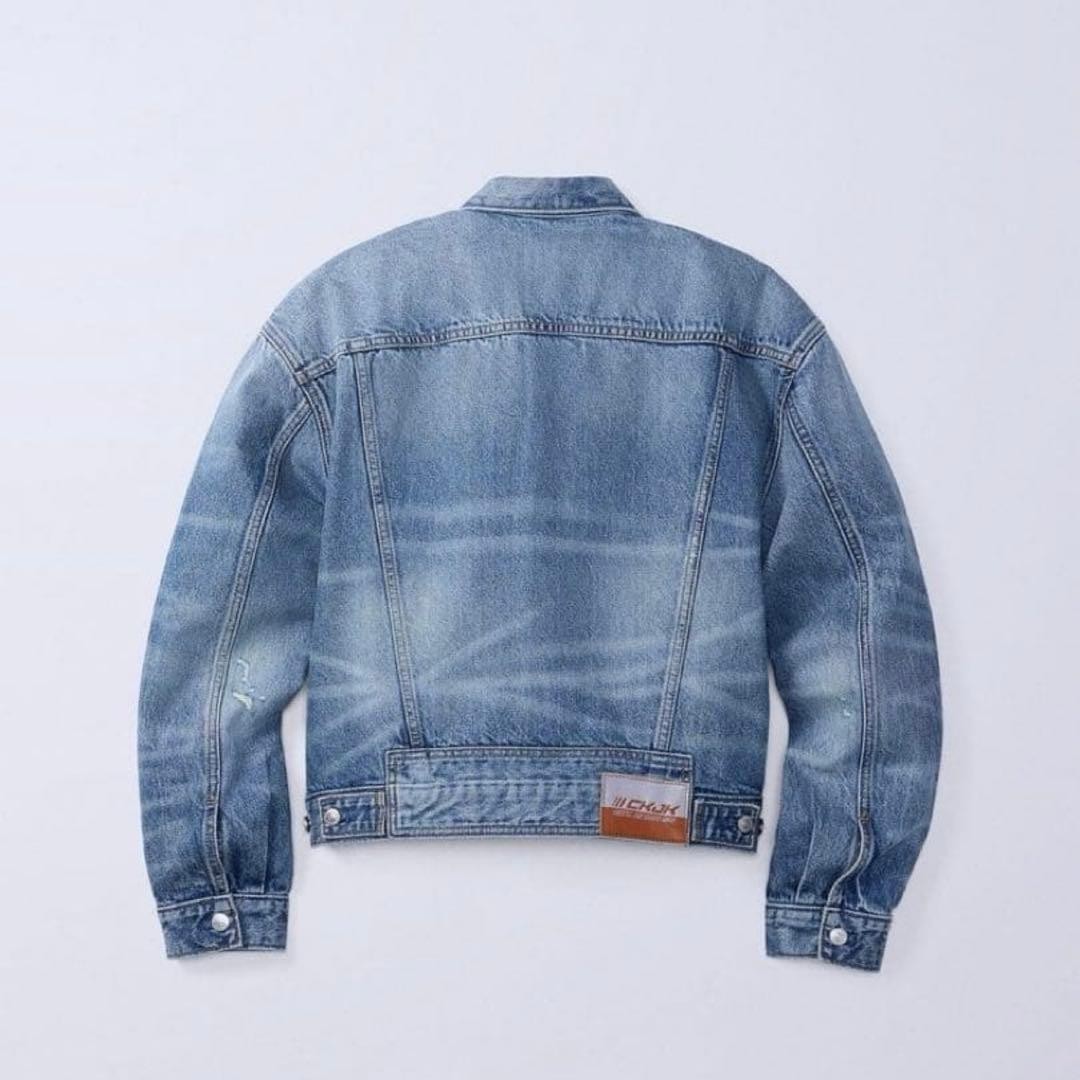 Calvin Klein BTS Jungkook Denim Jacket M Size Unisex Jung Kook CK